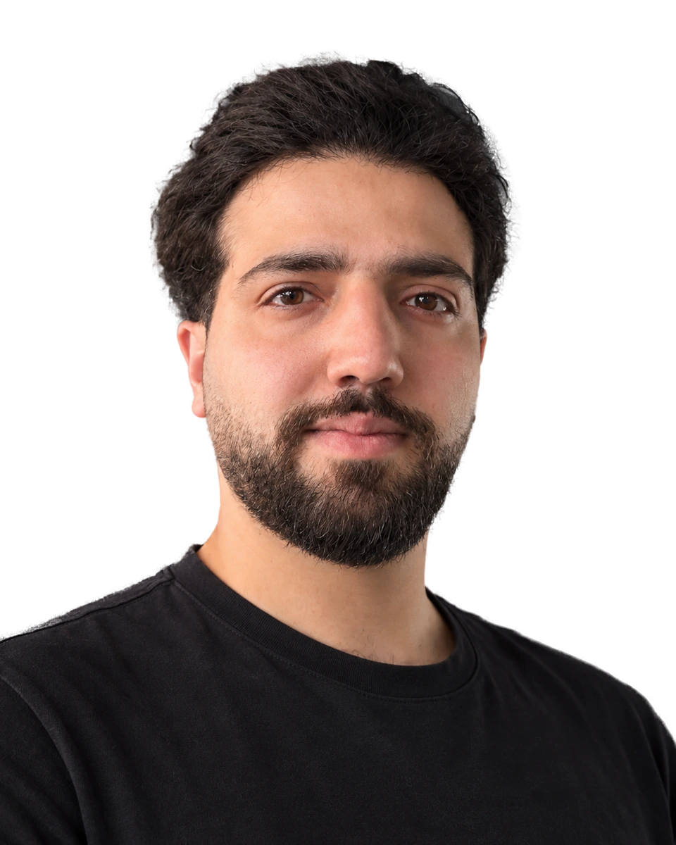 Portrait of Mahdi Kalantar.